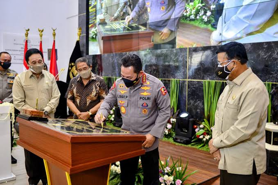 Sejarah Harus Ditanam Di Hati Kapolri Resmikan Revitalisasi Museum Polri