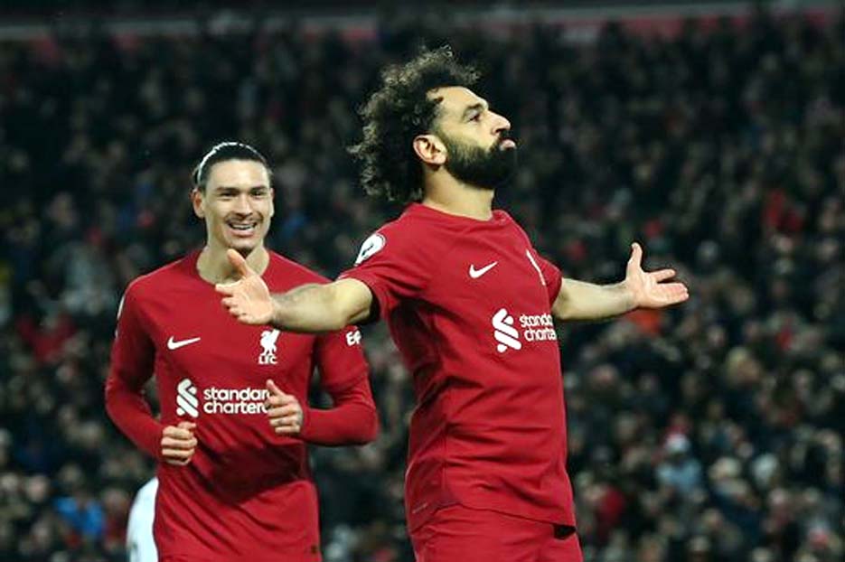 Mohamed Salah Jadi Pencetak Gol Terbanyak Sepanjang Masa Liverpool