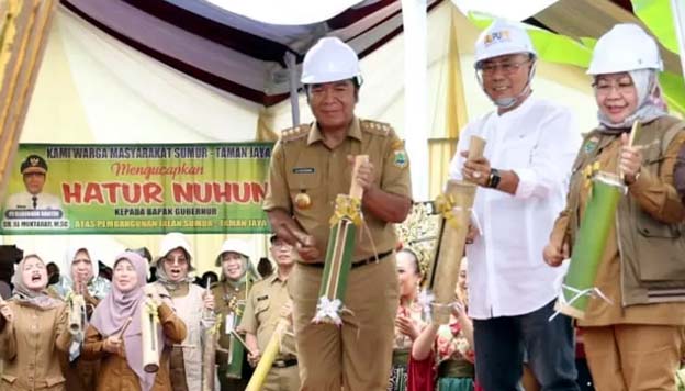 Al Muktabar Groundbreaking Pembangunan Jalan Sumur Taman Jaya