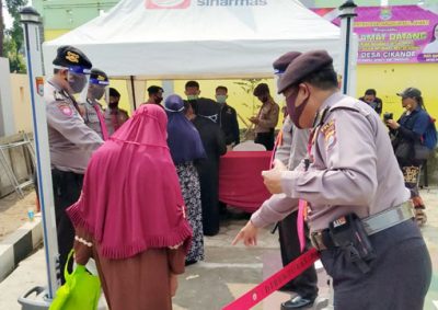 Ditpamobvit Polda Banten Pam VIP Kunker Ketua DPR RI, Menko PMK RI dan Kemensos RI di Jayanti