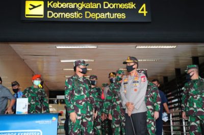 Panglima TNI dan Kapolri Sidak Pasar Tanah Abang dan Bandara Soetta Cek Kesiapan New Normal