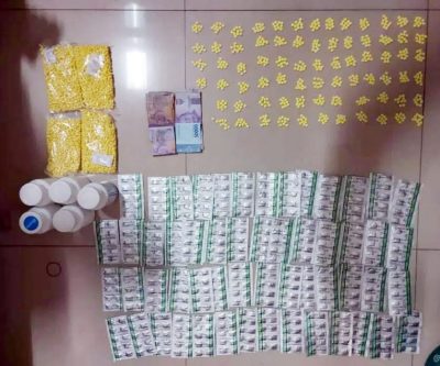 Polisi Tangkap Seorang Pemuda Karena Membawa Ribuan Butir Obat Keras