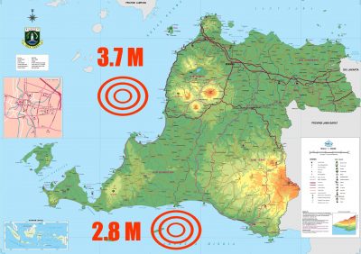 Gempa 3.7 Magnitudo Guncang Kota Cilegon Dan 2.8M Getarkan Muara Binuangeun Lebak