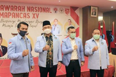 Wakil Gubernur Andika Hazrumy Hadiri Munas Mapancas XV, Wagub Apresiasi OKP Pejuang Pancasila