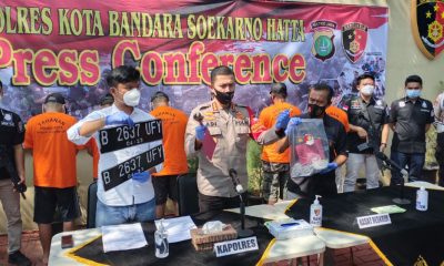 Polres Bandara Soetta Tangkap 6 Pencuri Keran Air di Proyek Bangun Gedung dan Rumah Mewah