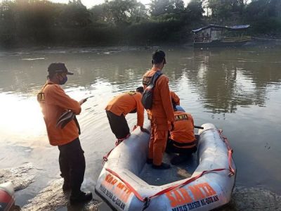 Tim SAR Gabungan Sisir Kali Cisadane Dalam Lanjutan Pencarian Bocah Tenggelam