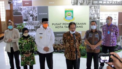 Menteri ATR BPN Rapat Teknis Penataan Kabupaten/Kota Bersama Lima Kepala Daerah Di Banten