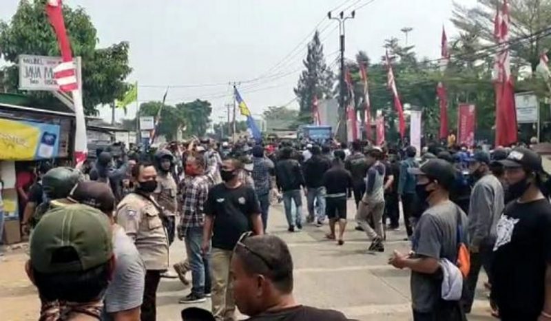 Dua Ormas di Pinang Bentrok Perihal Sengketa Lahan