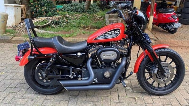 MoGe Harley Davidson ‘Iron 883’ di Bawa Kabur Calon Pembeli saat Test Drive di Ciputat