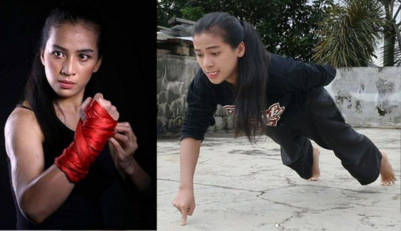 Petarung Cantik Chintya Candranaya Memberi Edukasi Pencak Silat Bukan Untuk Dilecehkan