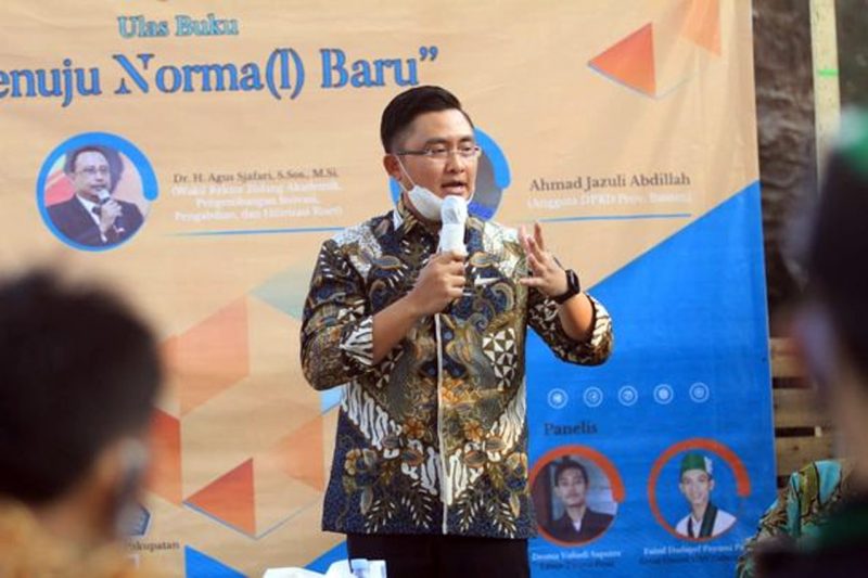 Wagub Andika Hazrumy Minta Kampus di Banten Bantu Sosialisasikan 3M