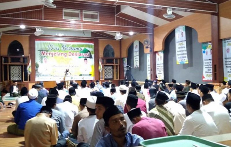 Jelang Deklarasi Balon, Ratu Ati-Sokhidin Gelar Doa Bersama