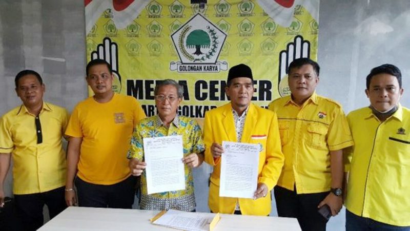 Dukungan Balon, Kader DPD II Golkar Cilegon Usulkan Pemberhentian Sahruji ke DPD Banten Hingga DPP