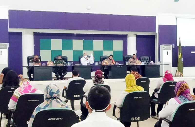 Bupati Zaki Lakukan Pembahasan Perkembangan Covid-19 Di Kabupaten Tangerang