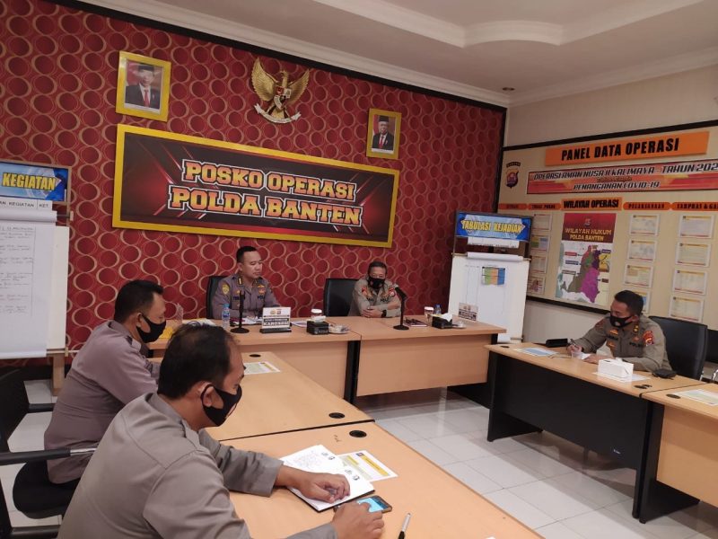 Polda Banten Dukung Inpres No 6 Tahun 2020