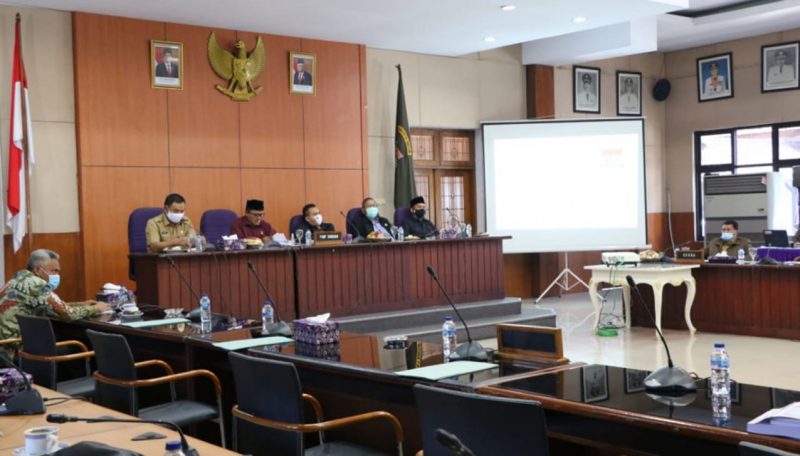 Wakil Bupati Tangerang Membuka Pembahasan KUA Dan PPAS Ta. 2020