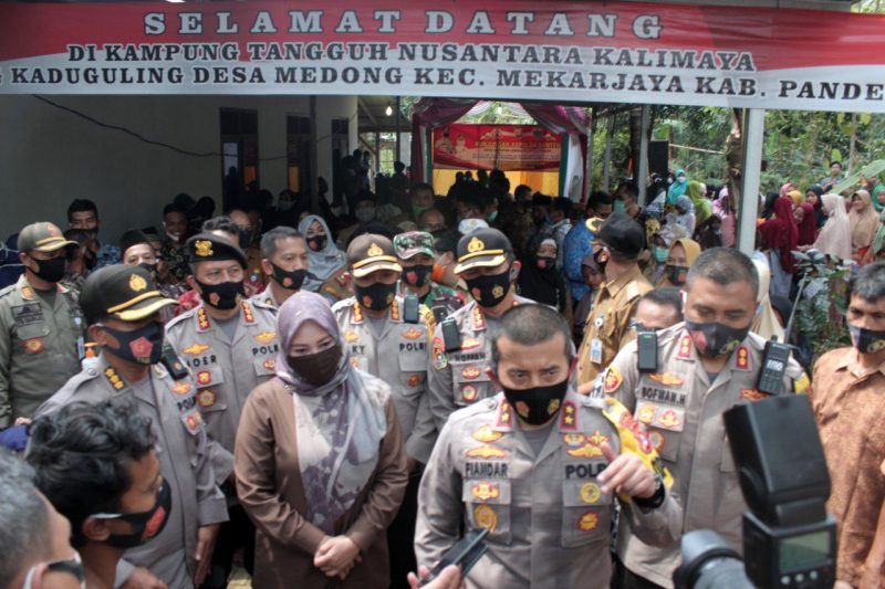 Kapolda Banten Kunjungi Kampung Tangguh di Pandeglang, Ini Benar-benar Tangguh