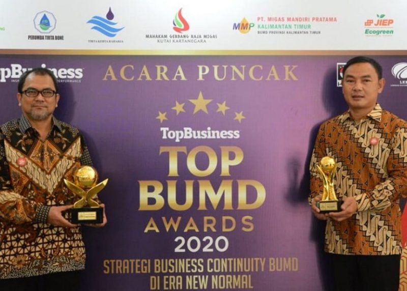 TOP BUMD Awards 2020, Pemkab Tangerang Raih 4 Penghargaan