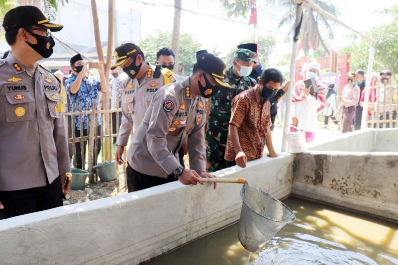 Wakapolda Banten Apresiasi Kampung Tangguh Nusantara di Kecamatan Walantaka