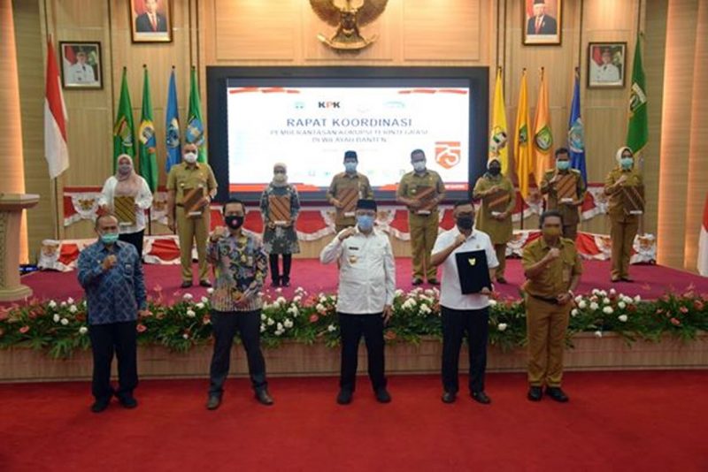 Wahidin Halim Bersungguh-sungguh Komitmen Lawan Korupsi