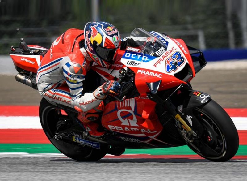 Hasil FP1 MotoGP Stiria: Jack Miller Ungguli Andrea Dovizioso, Valentino Rossi Mendem