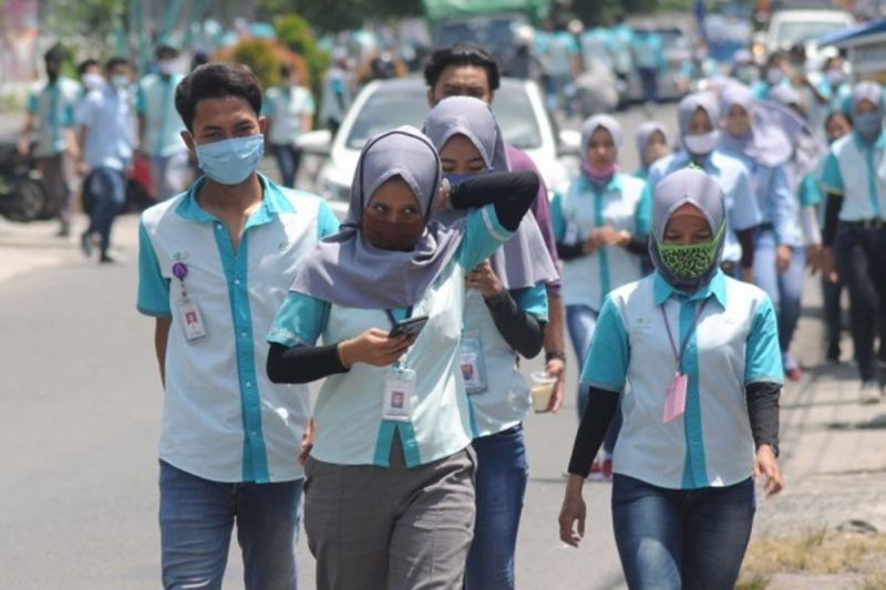 43 Buruh Pabrik Positif Covid-19 di Kota Tangerang