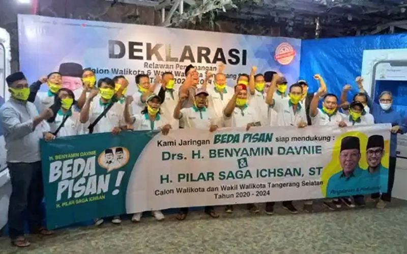 Warga Ciputat Beri Dukungan Pemenangan Ben-Pilar