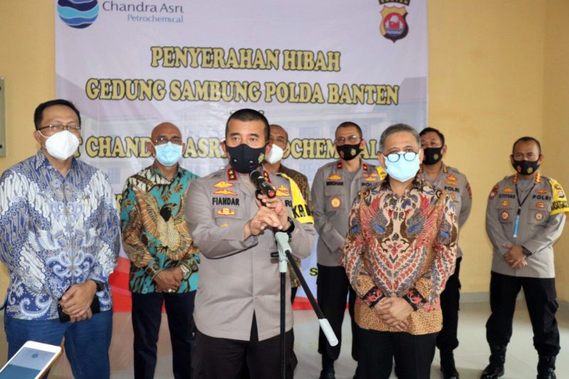 Polda Banten Terima Hibah Gedung dari PT.Chandra Asri Petrochemical Tbk