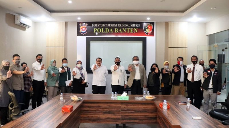 Ditreskrimsus Polda Banten Terima Apresiasi dari Komnas Perlindungan Anak.