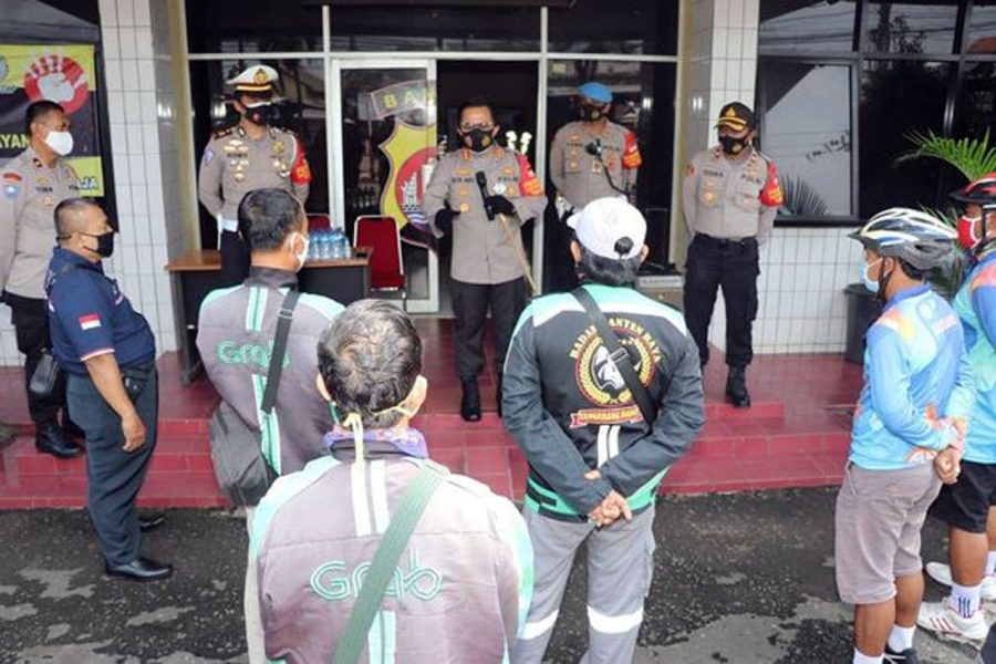 Polresta Tangerang Himbau Patuhi Protokol Kesehatan Gandeng Komunitas di Balaraja