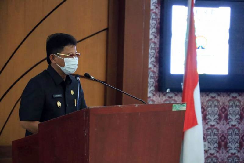 Wakil Walikota Sachrudin Sampaikan Jawaban Atas Pandangan Umum Fraksi DPRD