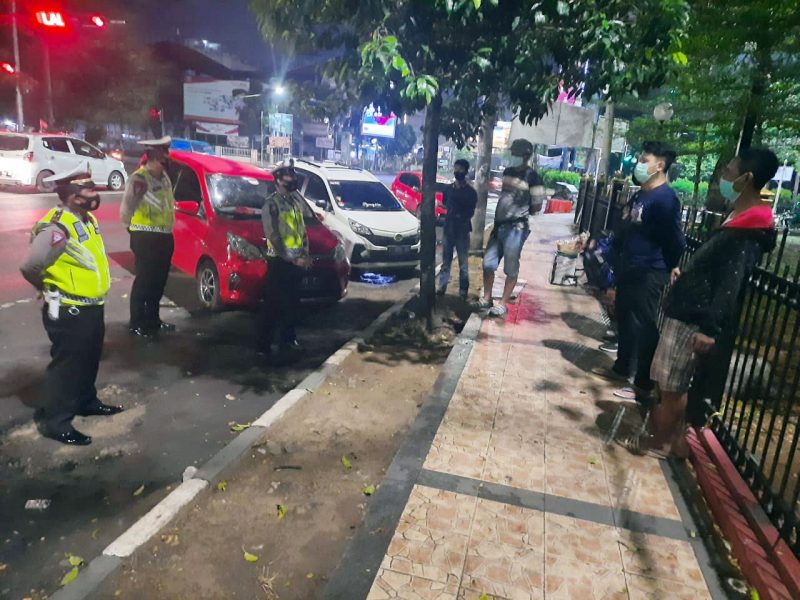 Ditlantas Polda Banten Disiplinkan Penerapan Protokol Kesehatan di ruang Publik