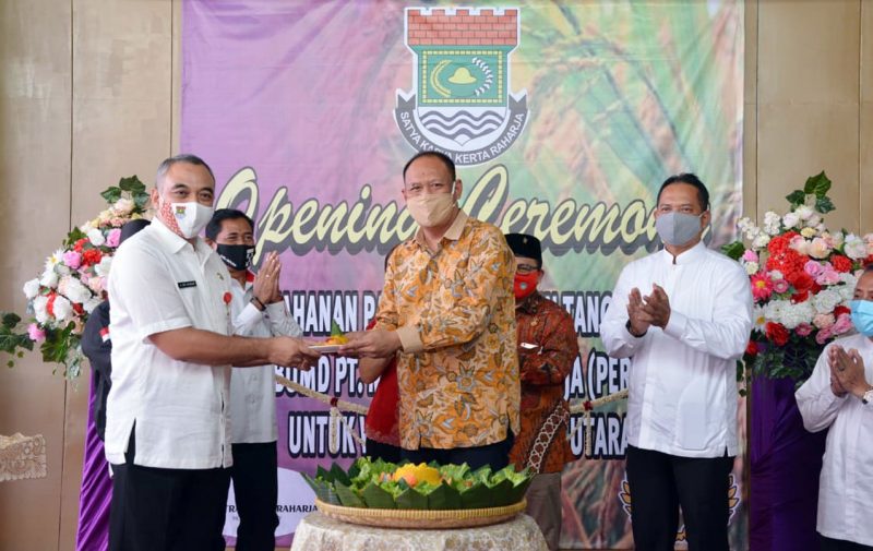 Zaki Resmikan Gudang Ketahanan Pangan di Kampung Melayu