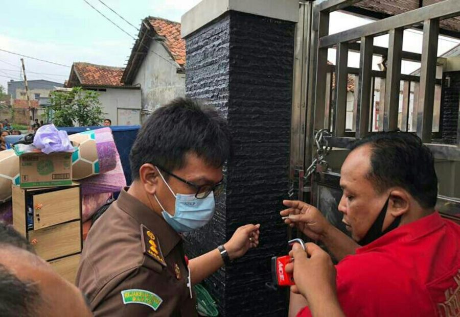 Kejari Kabupaten Tangerang Sita Aset Eks Koperasi Langit Biru
