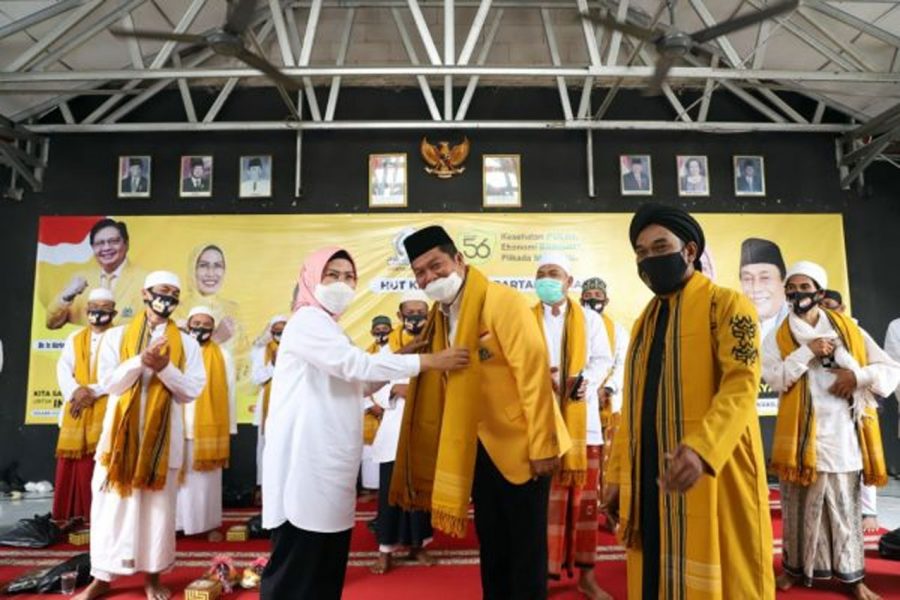 HUT Golkar, Ratu Tatu Gelar Tasyakuran dan Dzikir Bareng Ulama
