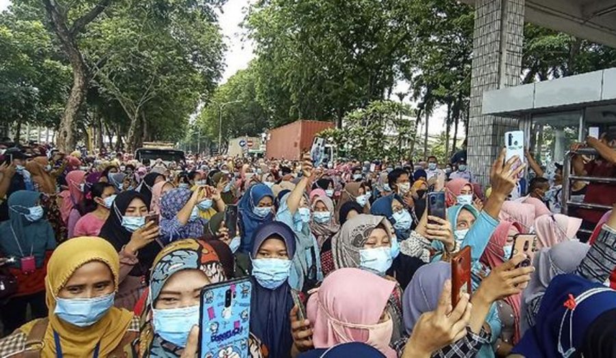 Ribuan Buruh Tangerang Mogok Kerja, UU Cipta Kerja Dinilai Produk Kejar Tayang