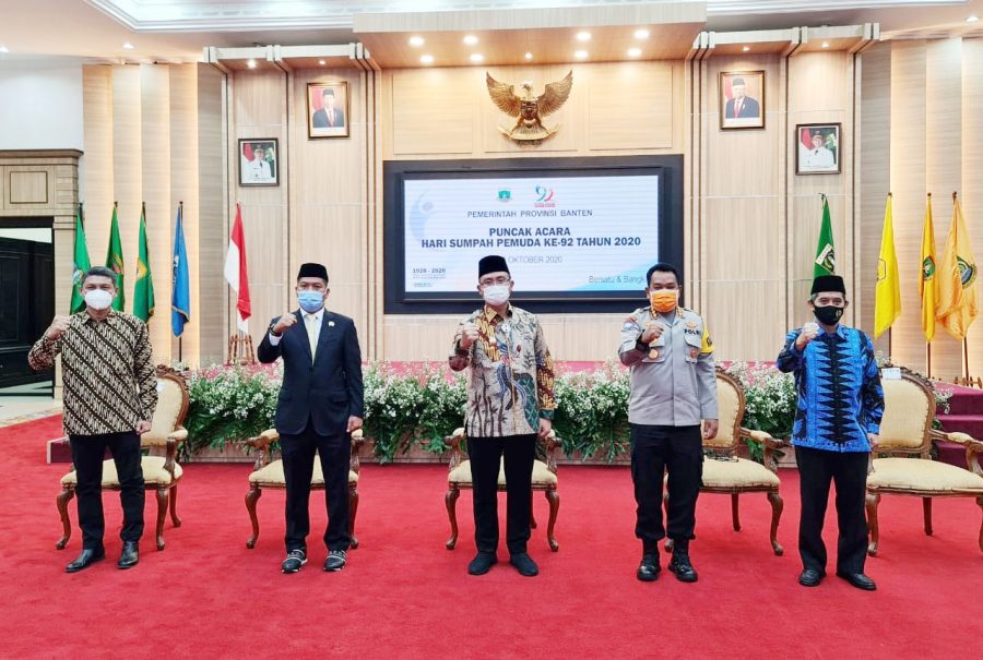 Hari Sumpah Pemuda, Dirbinmas Polda Banten Ajak Pemuda Cegah Penyebaran Covid-19