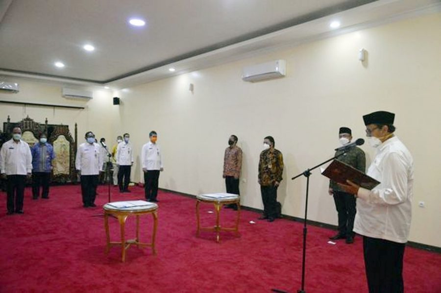 Mengisi Kekosongann Jabatan Pratama, Gubernur Banten Lantik Pejabat Eselon II