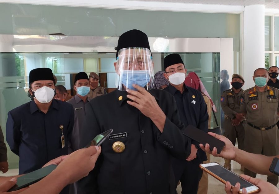 Gubernur Banten Wahidin Halim: Meski Pandemi COVID-19, Kita Tetap Membangun