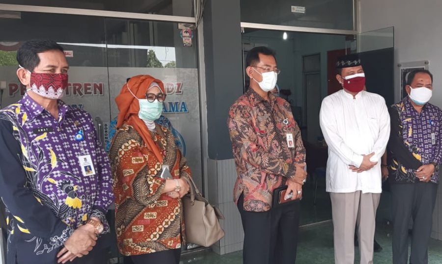 Satgas COVID-19 Tinjau Protokol Kesehatan di Pesantren Tahfidz Insan Pratama Balaraja