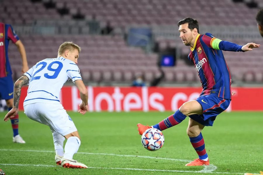 Barcelona vs Dynamo Kiev, Messi dan Gerard Menangkan Barca 2-1