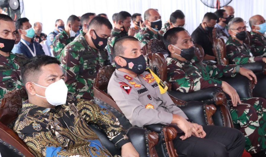 Kapolda Banten Dampingi Pangdam III/Siliwangi launching Kapal Babinsa Merah Putih