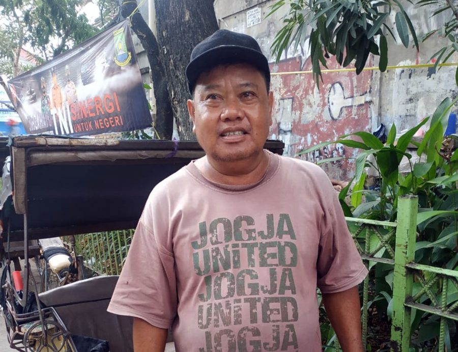 Meski Sepi di Masa Pandemi, Tukang Becak Tetap Bertahan Mencari Rezeki