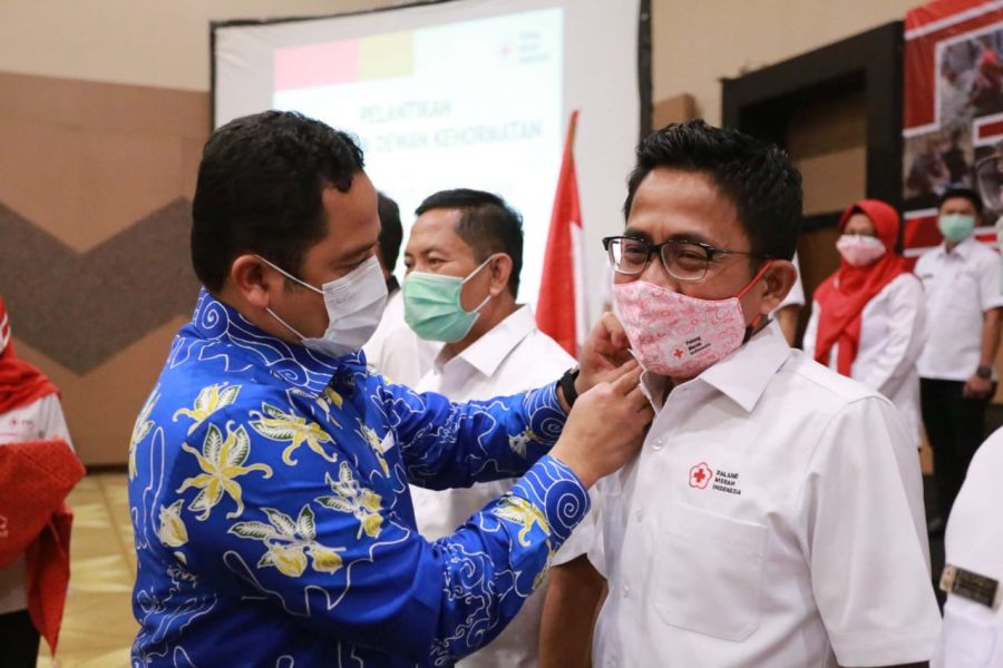 Walikota Arief Lantik Pengurus dan Dewan Kehormatan PMI Kota Tangerang Masa Bhakti 2020-2025