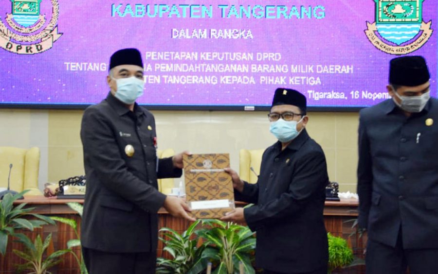 DPRD Kabupaten Tangerang Setujui Pemindahtanganan Aset Daerah