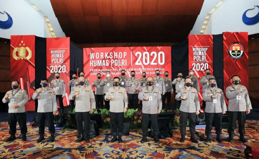 Humas Polri Gelar Workshop Manajemen Media Pilkada untuk Menciptakan Kamtibmas Kondusif