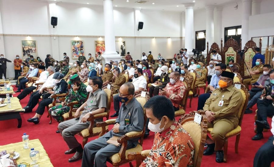 Dirreskrimsus Polda Banten Hadiri Rakor Pencegahan Korupsi di Pendopo Gubernur