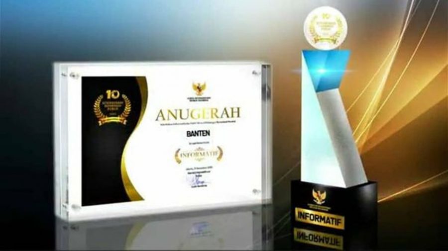 Pemprov Banten Raih Kategori Informatif