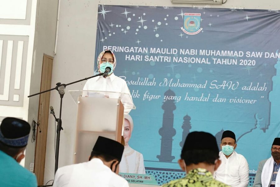 Walikota Airin Hadiri Perayaan Maulid Nabi Muhammad SAW