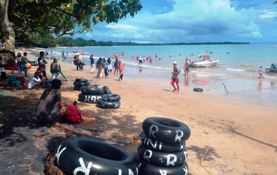 Nikmati Masa Libur, Sejumlah Lokasi Objek Wisata di Provinsi Banten Dipadati Wisatawan